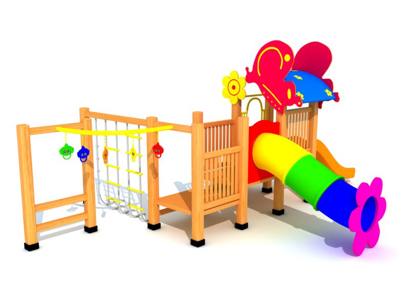 wooden playground