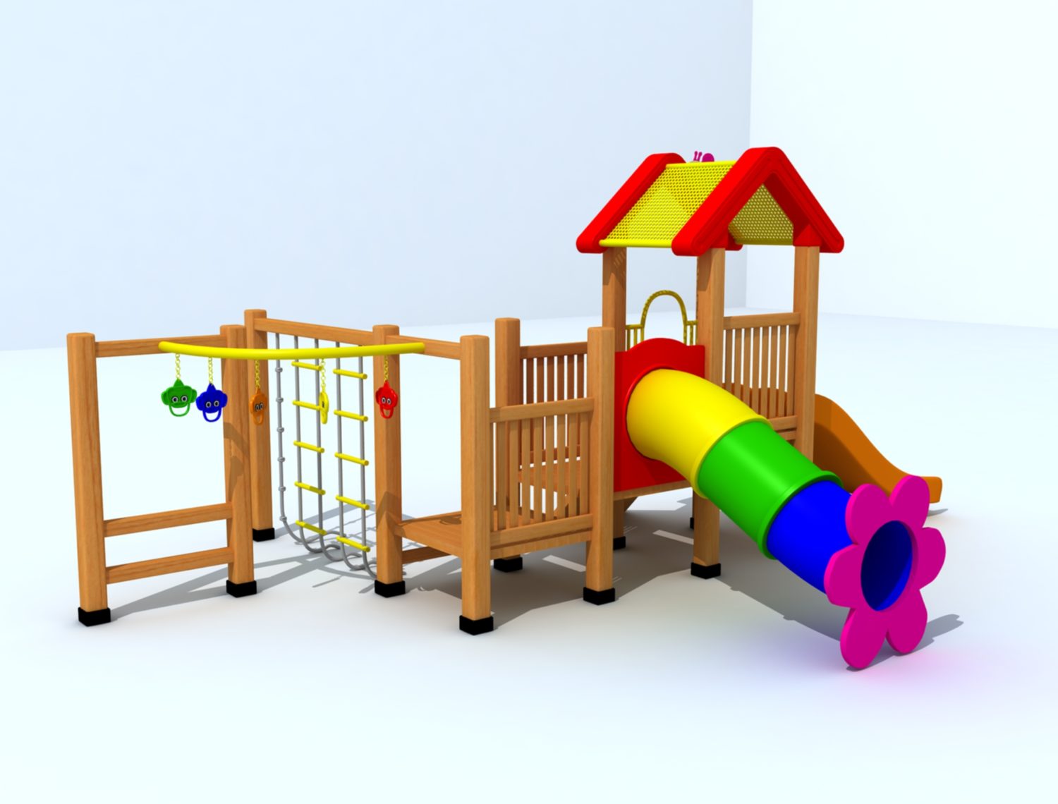 Wood Playground : สนามเด็กเล่นไม้ A6