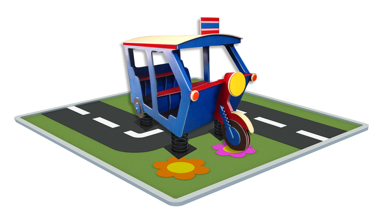 HDPE Playground : Tuk Tuk