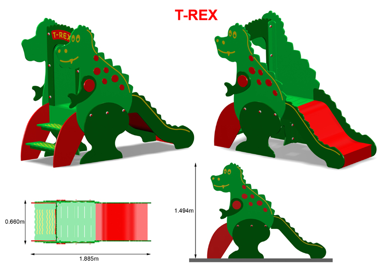 HDPE Playground : T-Rex